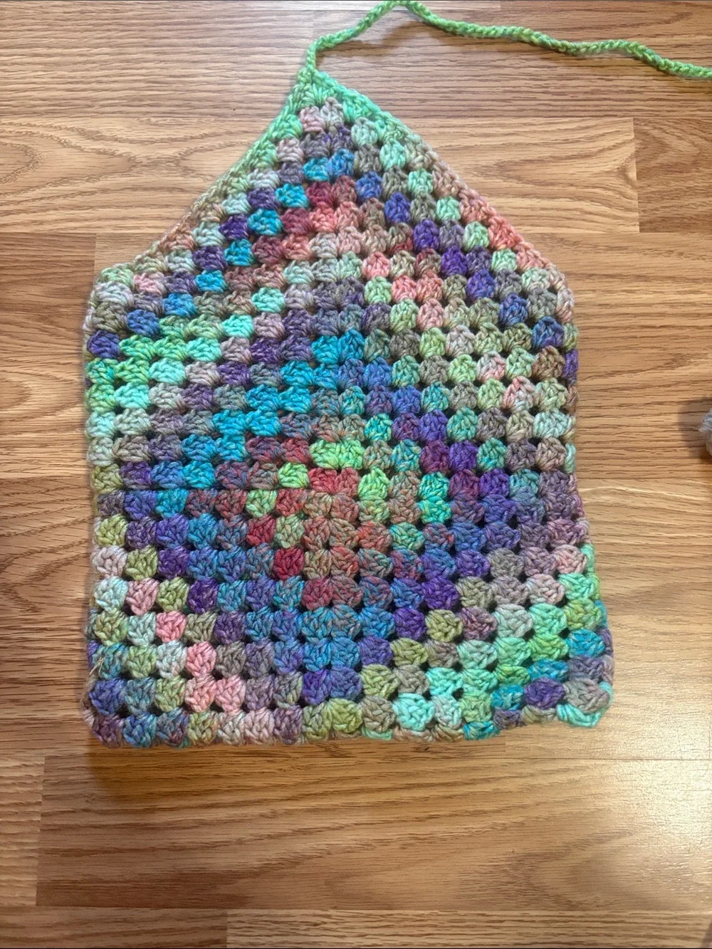 Handmade Crochet Book or Tablet Sleeve with Tree charms
